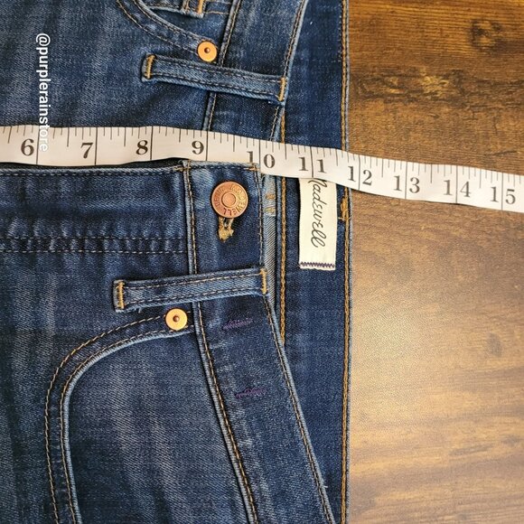 Madewell Jeans Size 27 Skinny 10" High Rise Tummy Control Danny Wash G7391 - Picture 10 of 13